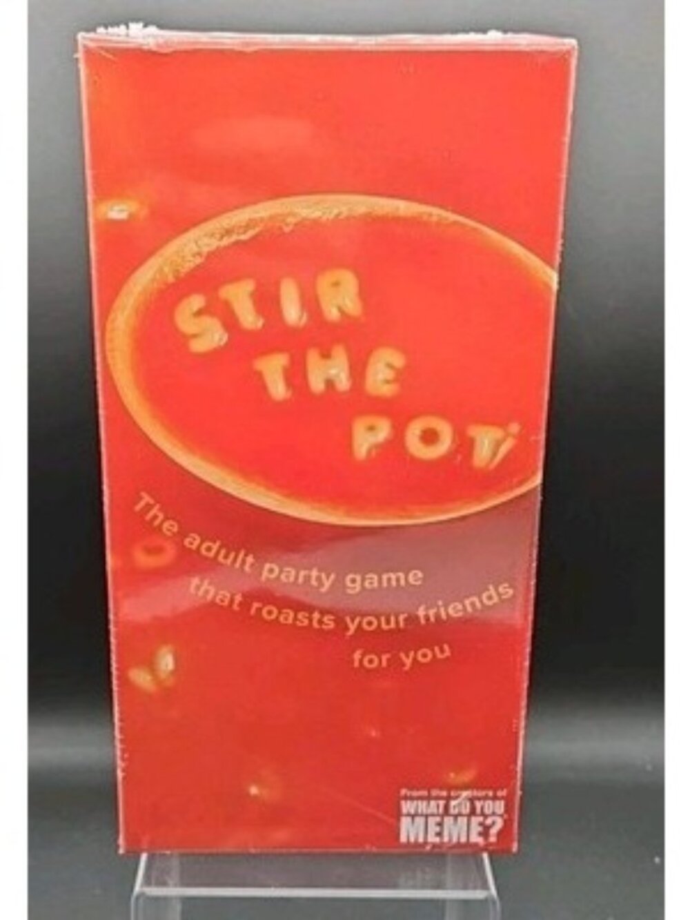 Stir The Pot Adult Party Game By What Do You Meme New Sealed 300 Cards & Token